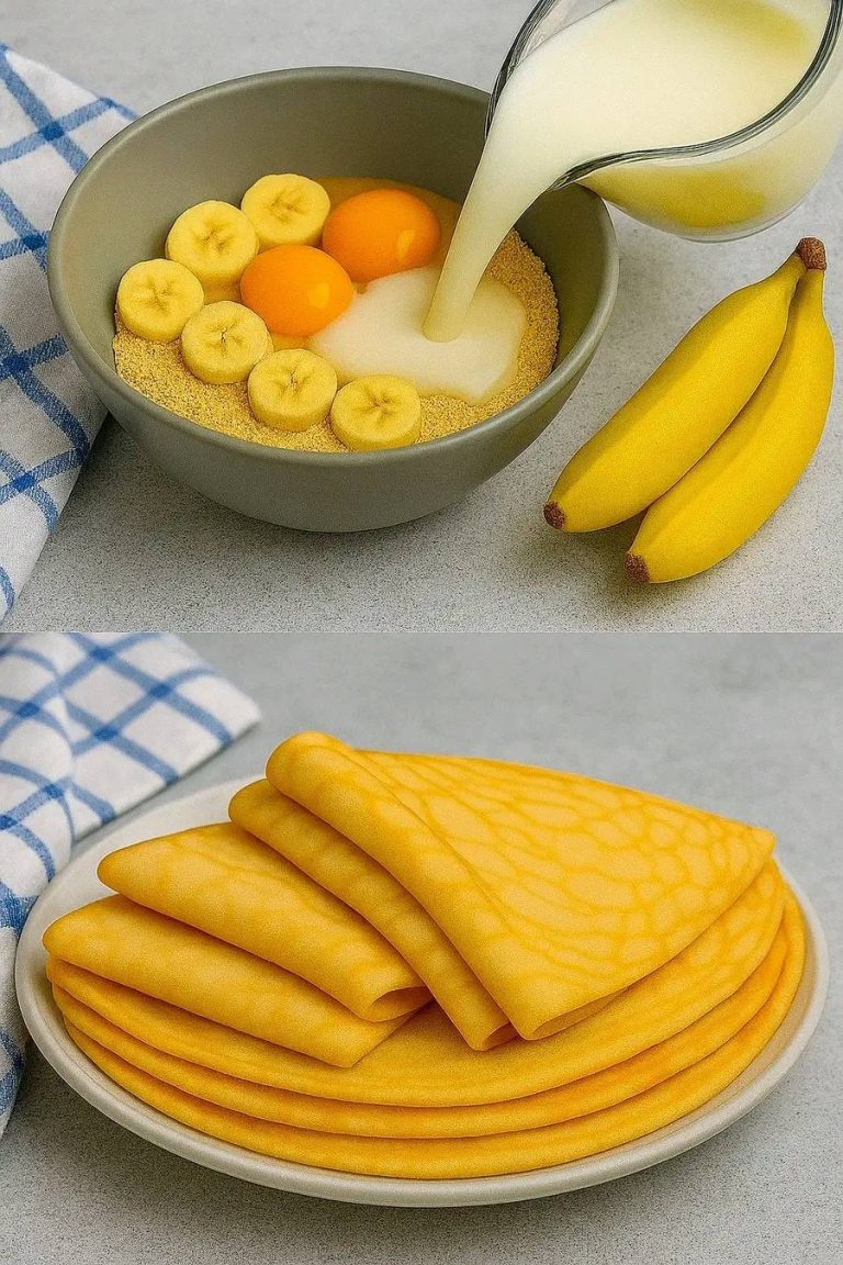 Panqueques de Avena y Banana