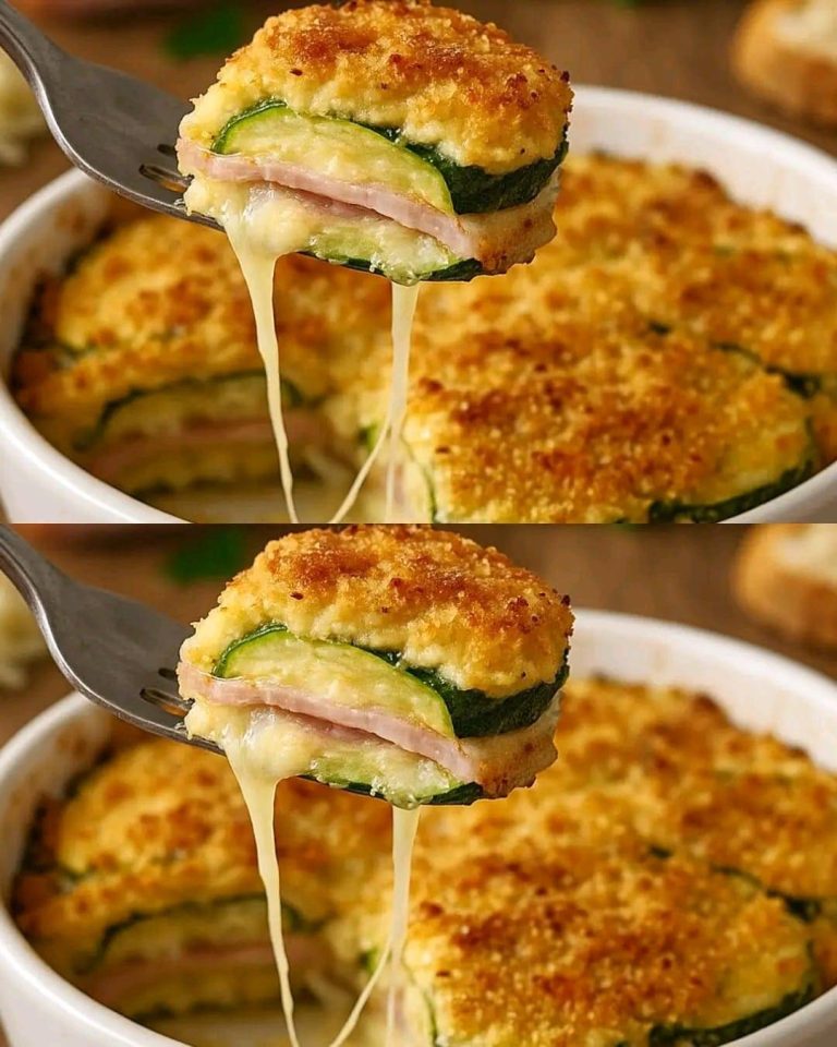 Receta de Calabacín al Horno con Jamón y Queso