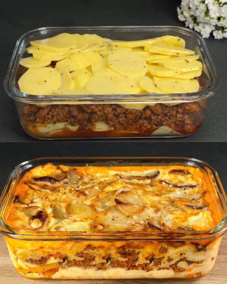 Papas al horno rústicas italianas: una cena abundante y sabrosa