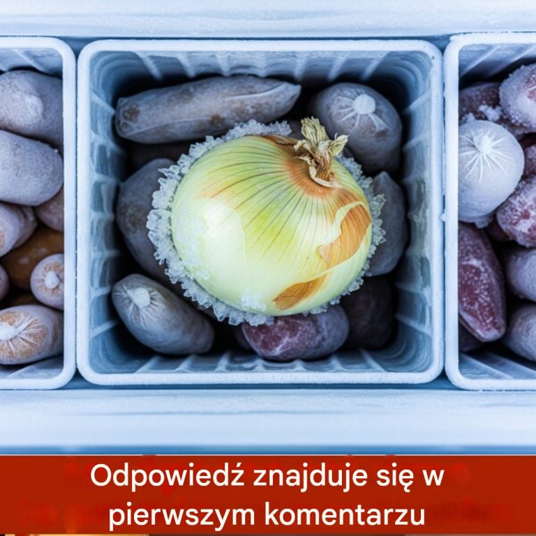 Przed pójściem spać zostaw cebulę w zamrażarce – teraz każdy to robi!