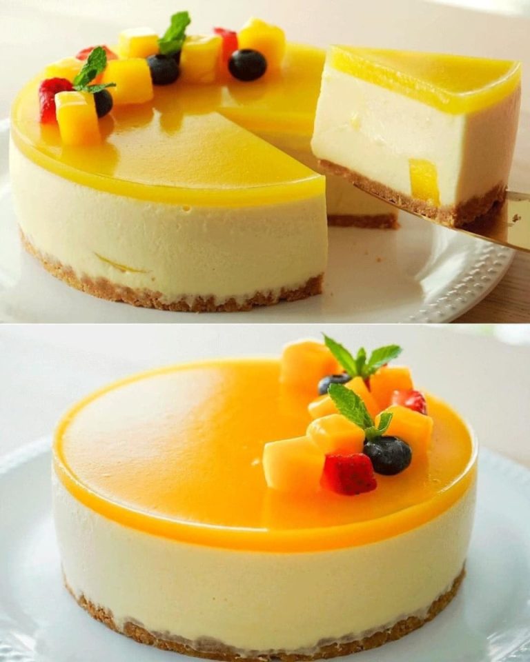 Sernik mango z marakują