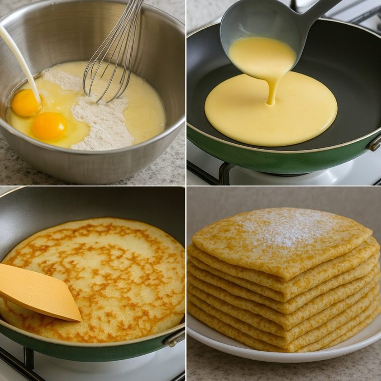 Crepas Saludables de avena