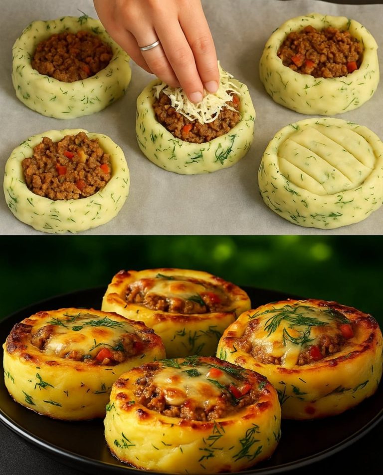 Gniazdka ziemniaczane faszerowane puree ziemniaczanym – prosty i pyszny przepis