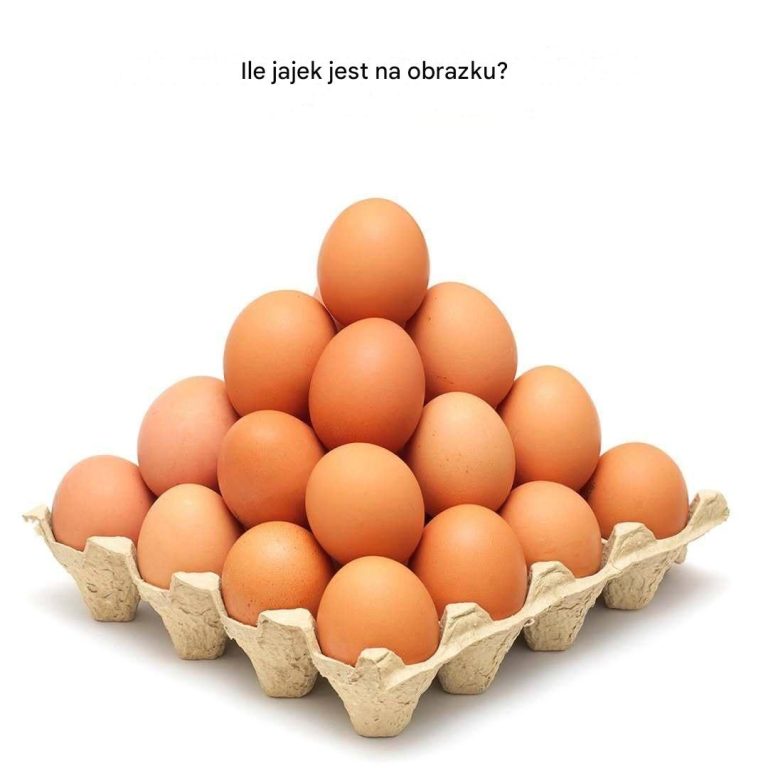 Ile jajek widzisz na obrazku? Większość ludzi się myli.