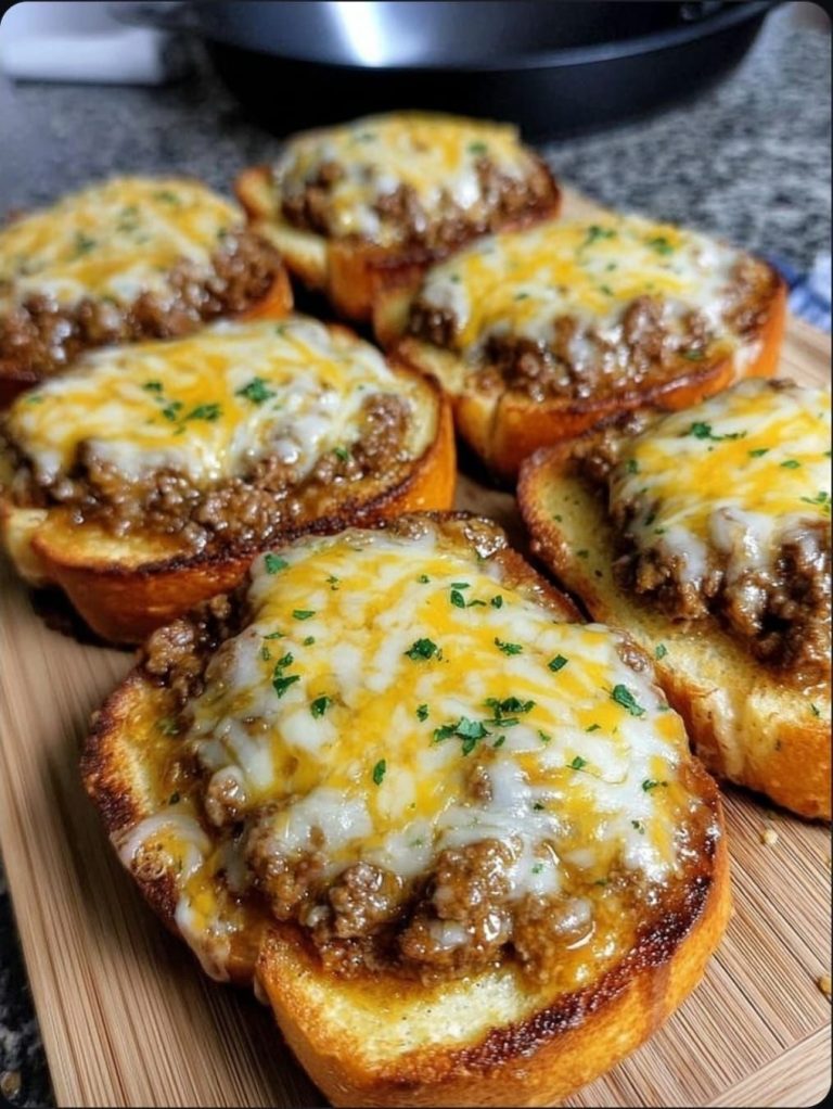 Najlepszy przepis na teksańskie tosty Sloppy Joe