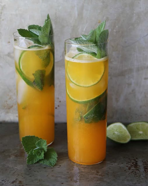 Przepis na mojito z limonką i morelą