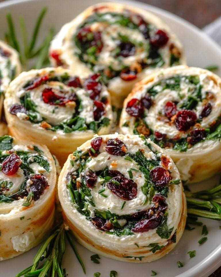 Rollitos Gourmet de Queso Feta y Arándanos: ¡Explosión de Sabor y Color!