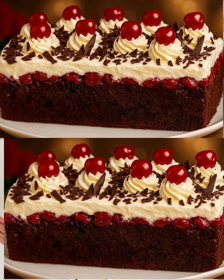 Torta de Chocolate con Cerezas y Crema de Mascarpone