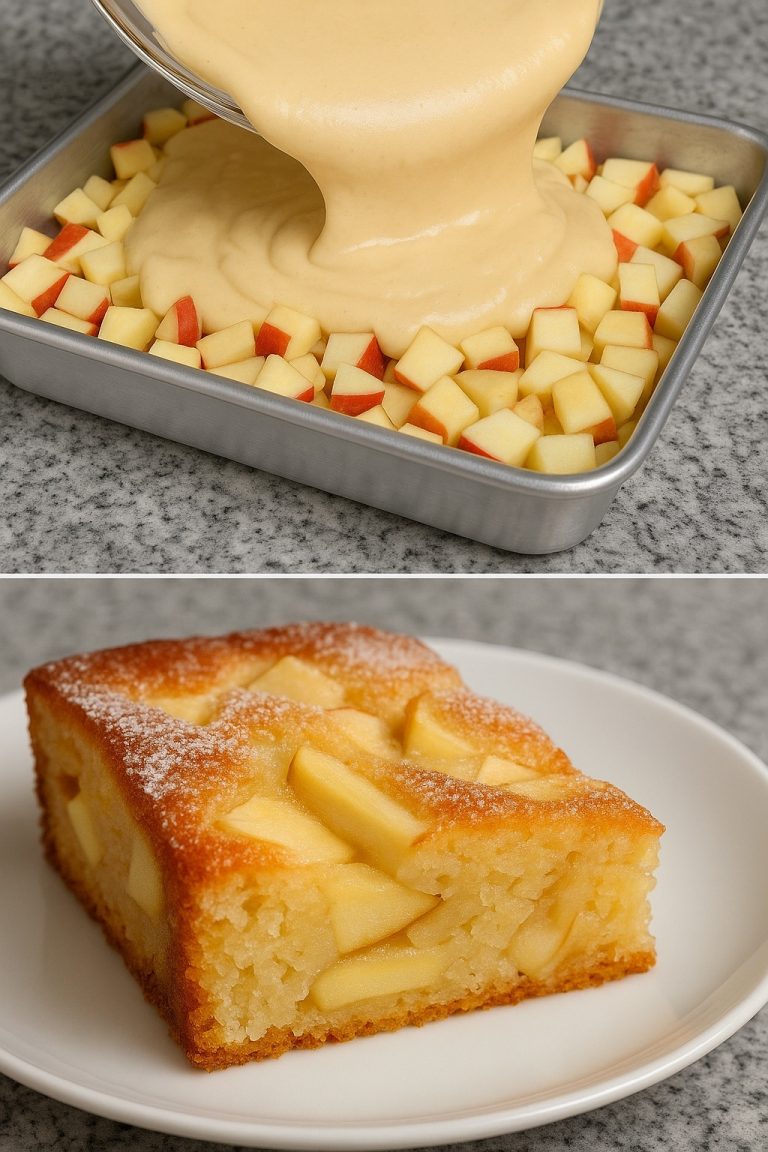 Bizcocho de manzana esponjoso y delicioso (¡como el de la abuela!)**