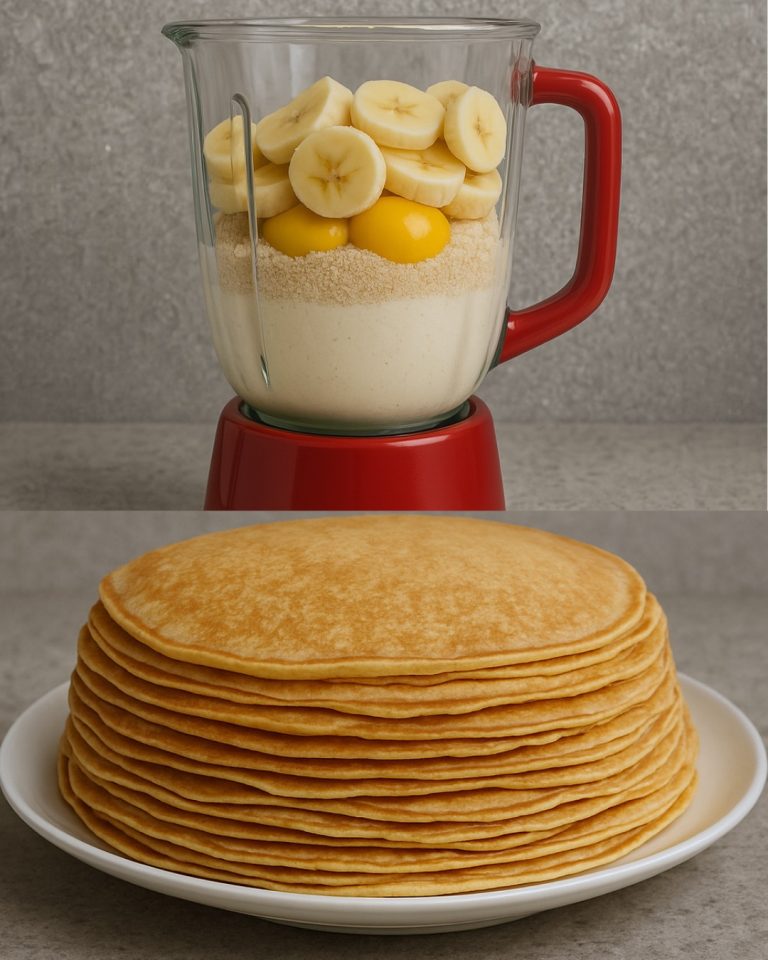 Crepas de Avena con Plátano