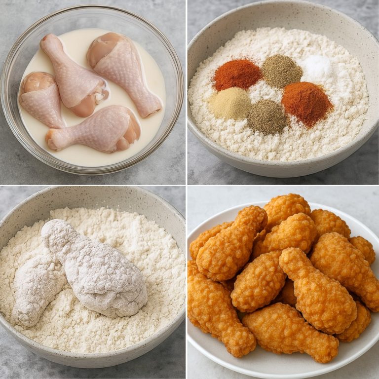 Receta casera del pollo KFC (súper crujiente y con sabor secreto)