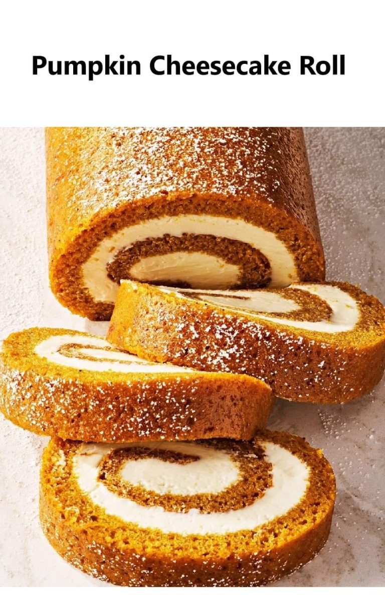 Pumpkin Cheesecake Roll