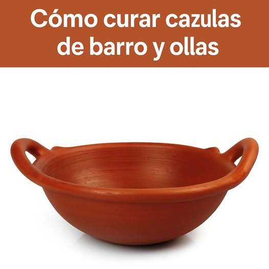 Cómo curar cazuelas de barro y ollas (Por qué se curan