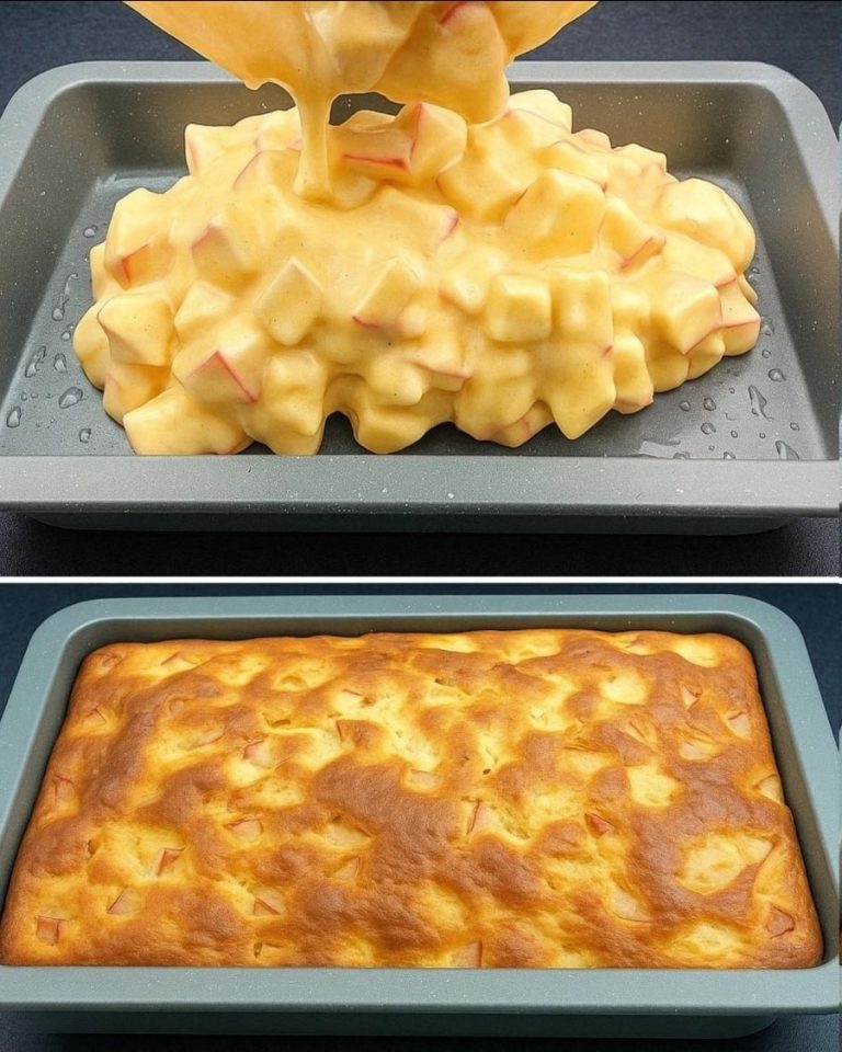 ¡Torta de Manzana que se Derrite en la Boca! Delicia Casera, Fácil y Perfecta para Cualquier Momento