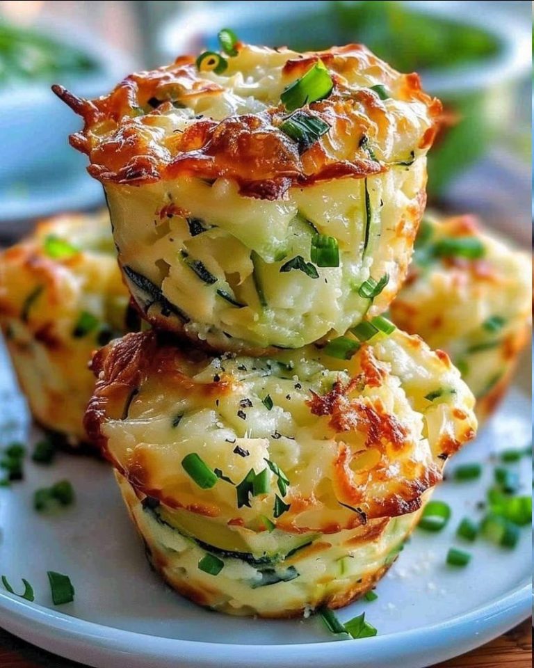 Muffins de Patata y Calabacín con Queso: Una Delicia Versátil y Fácil de Preparar