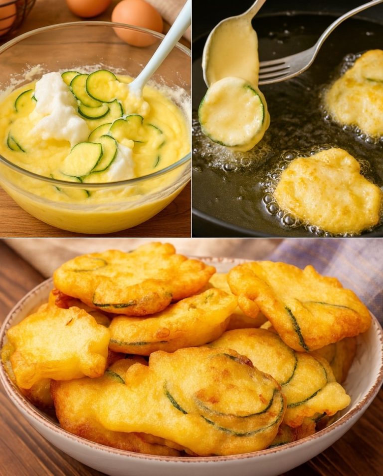 Buñuelos Esponjosos de Calabacín con Queso (Zucchini Clouds)