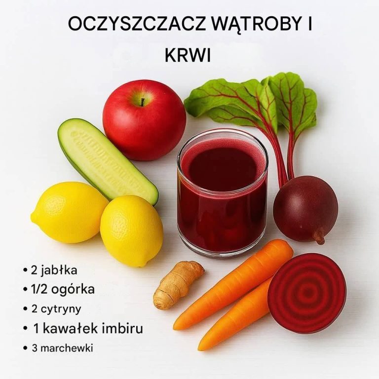 Czujesz się ospały lub masz mało energii? Ten oczyszczający napój z buraków oczyści Twój organizm w zaledwie 5 dni!