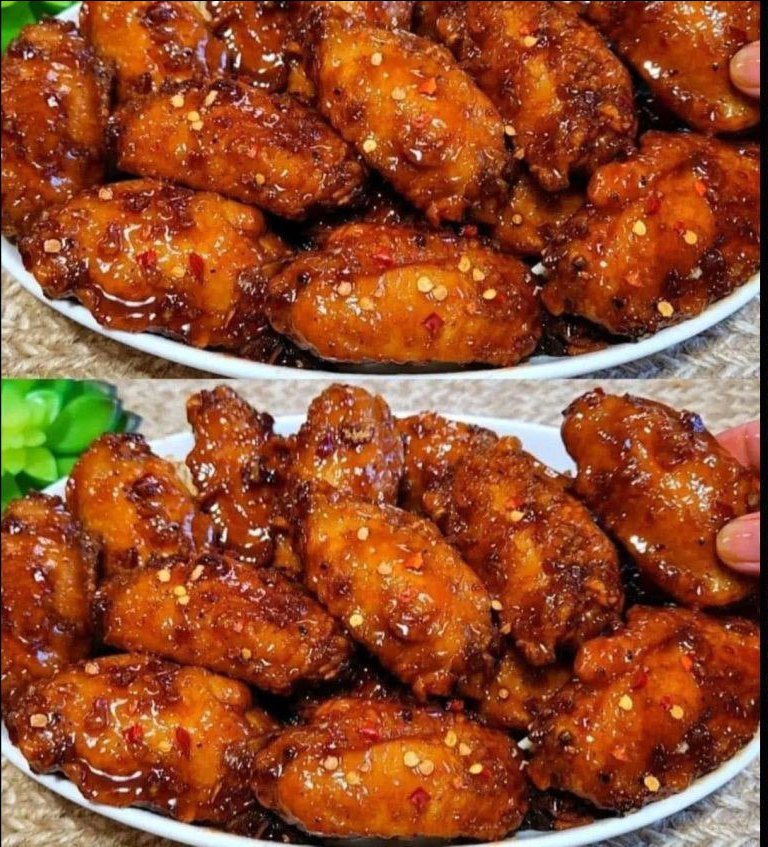 ¡ALITAS CRUJIENTES CON MIEL Y AJO: UNA EXPLOSIÓN DE SABOR QUE TE ENCANTARÁ!