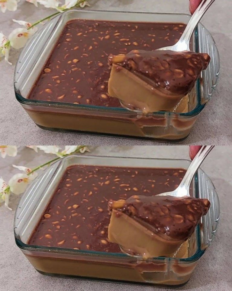 Kremowy deser kawowo-czekoladowy z orzeszkami ziemnymi