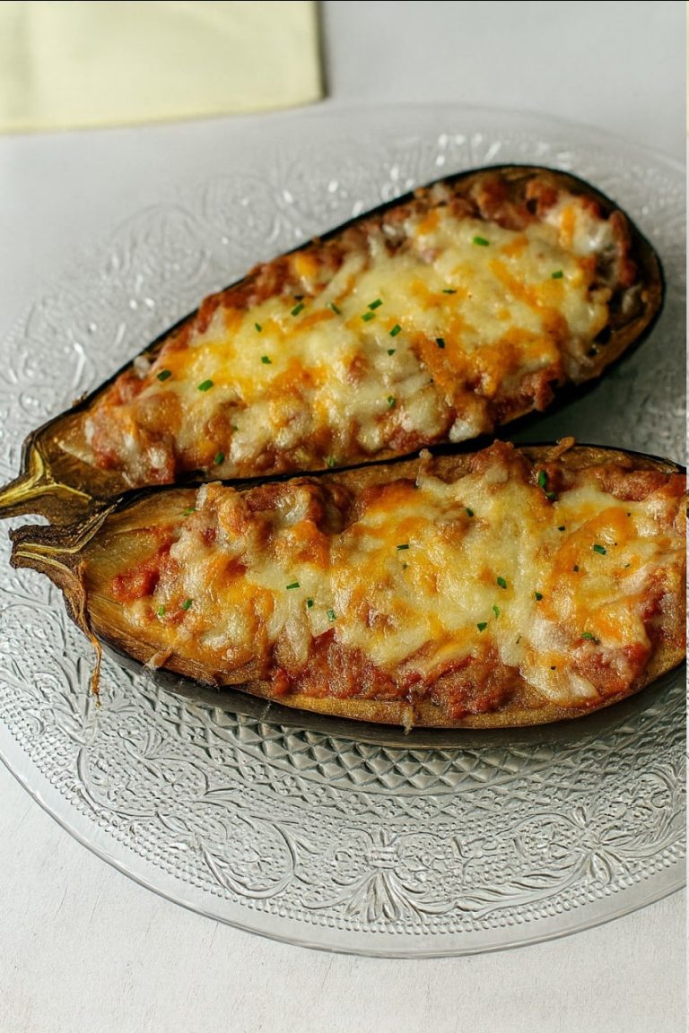 Berenejenas rellenas de carne picada ¡Disfruta la receta