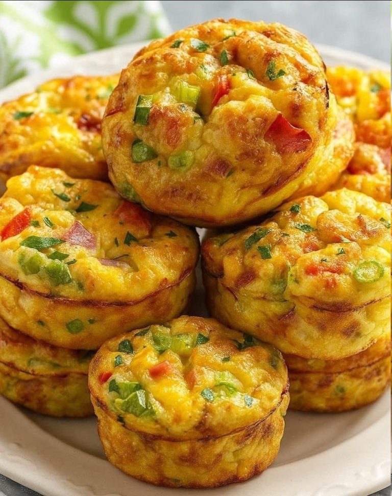Deliciosos Muffins de Huevo con Verduras