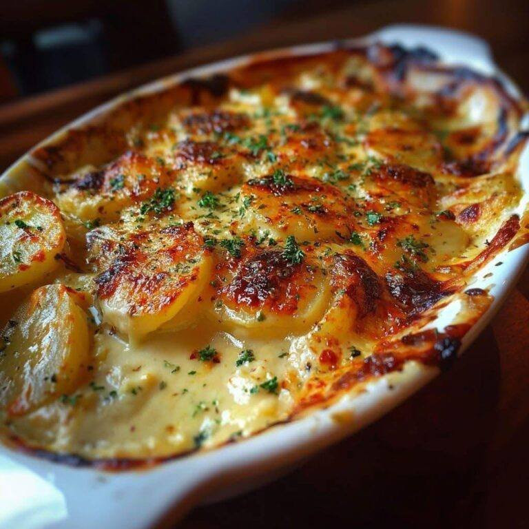 Kremowy gratin ziemniaczany