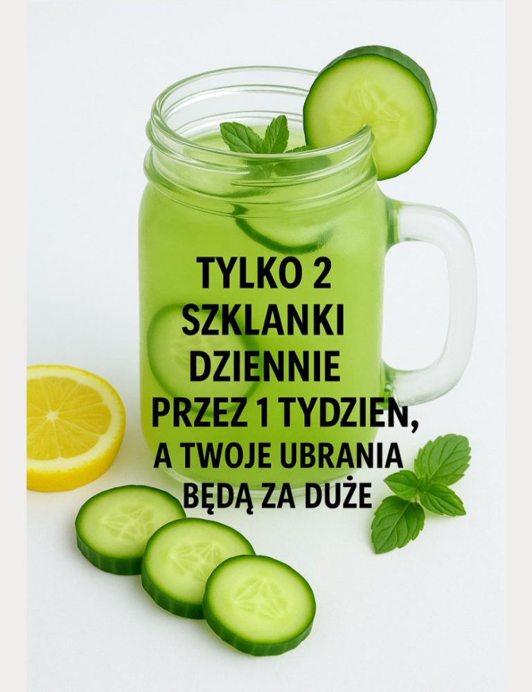 Napój ogórkowo-cytrynowy – Twoja codzienna dawka świeżości!… See more