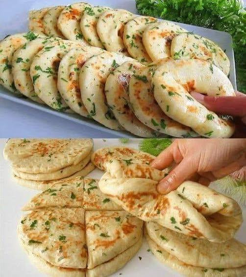Chleb czosnkowy keto
