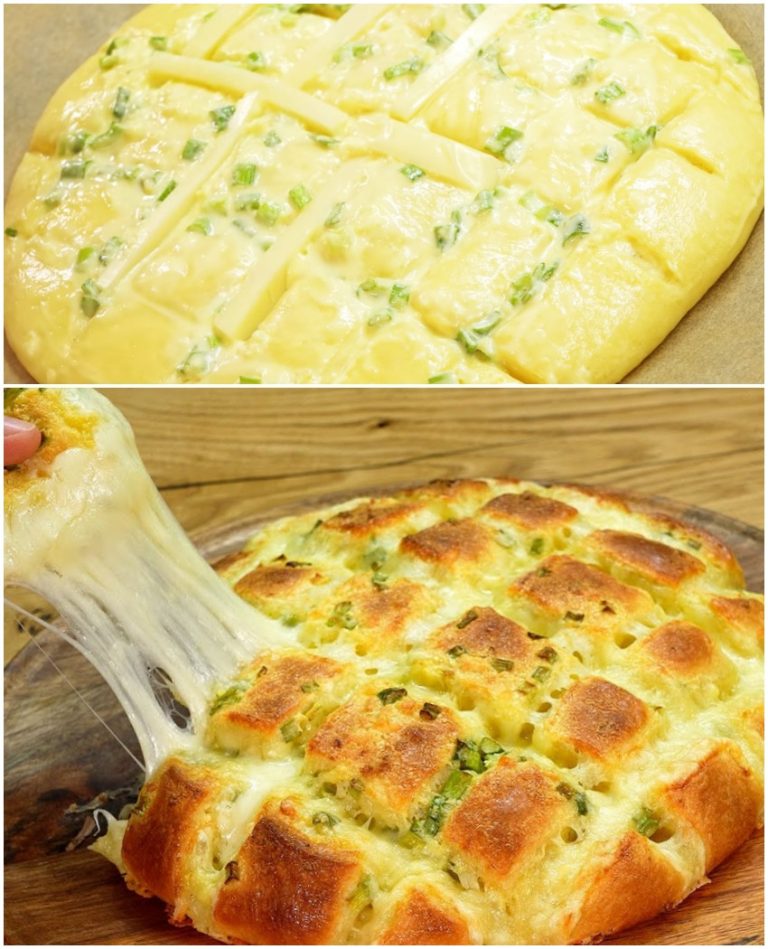 Intensywny smak: chleb czosnkowo-serowy