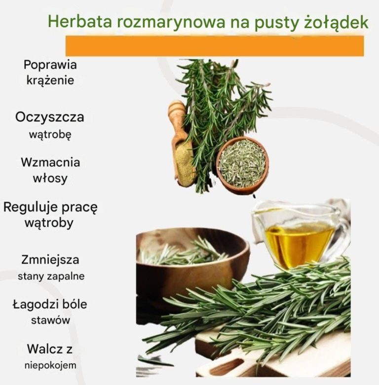 Herbata Rozmarynowa na Pusty Żołądek: Korzyści i Środki Ostrożności