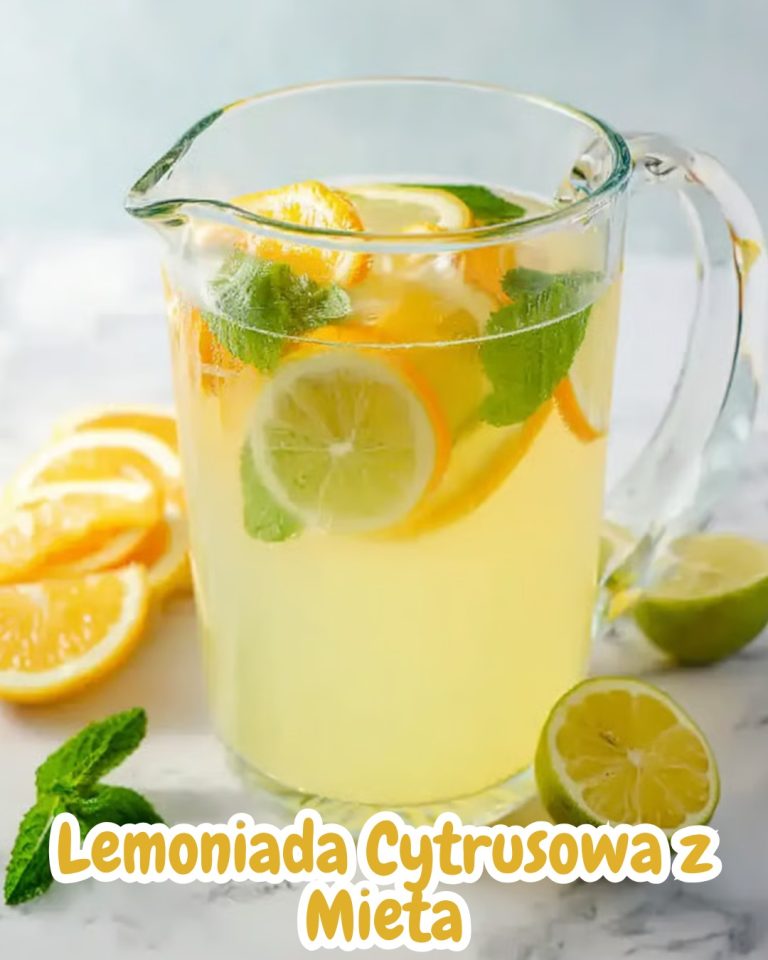 Lemoniada cytrusowa z miętą – orzeźwiający napój na gorące dni