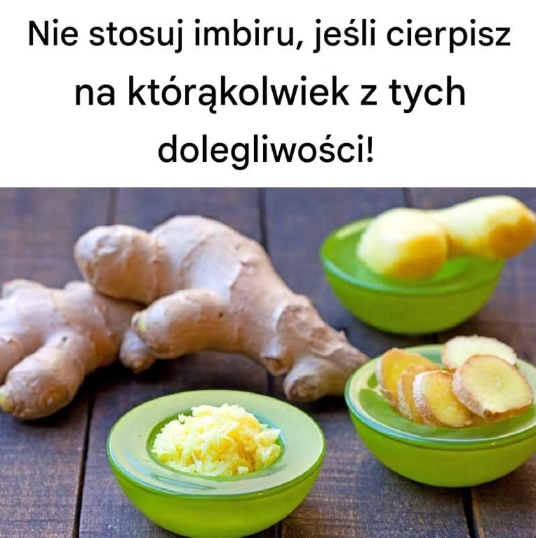 Unikaj imbiru, jeśli cierpisz na którąkolwiek z tych chorób!