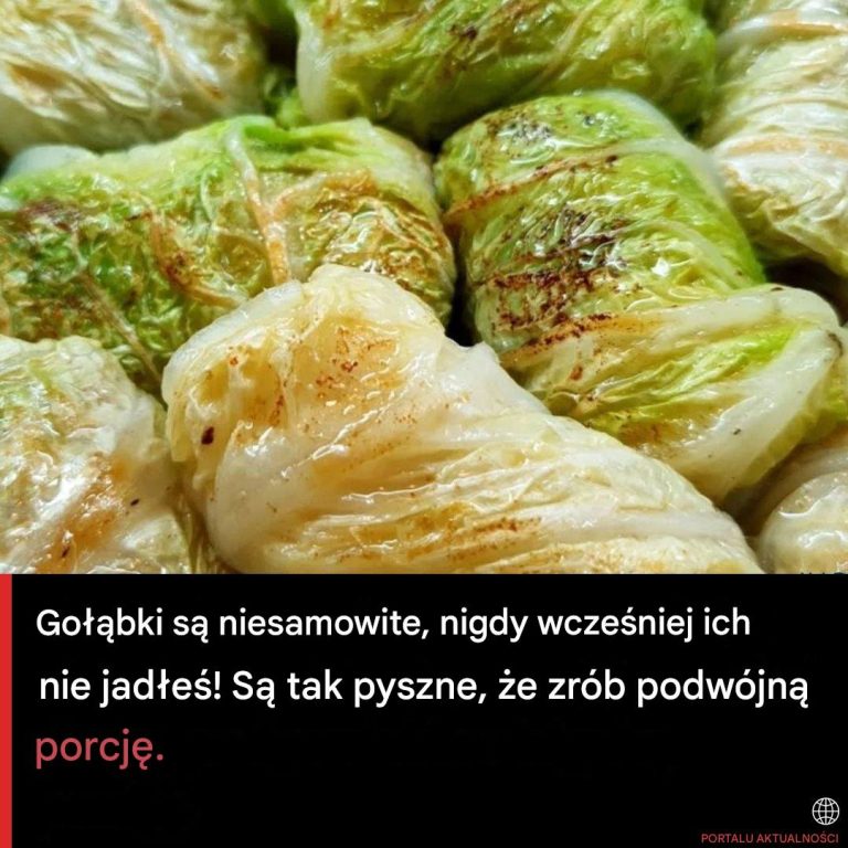 Gołąbki są niesamowite, nigdy wcześniej ich nie jadłeś! Są tak pyszne, że zrób podwójną porcję.