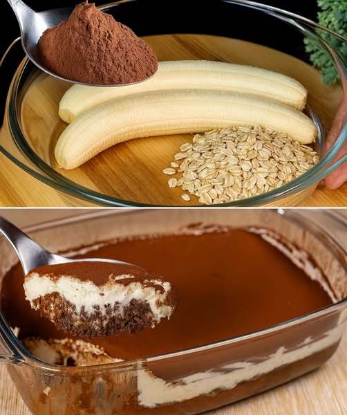 Bez cukru, bez piekarnika – tiramisu bananowe, które podbije serca wszystkich!