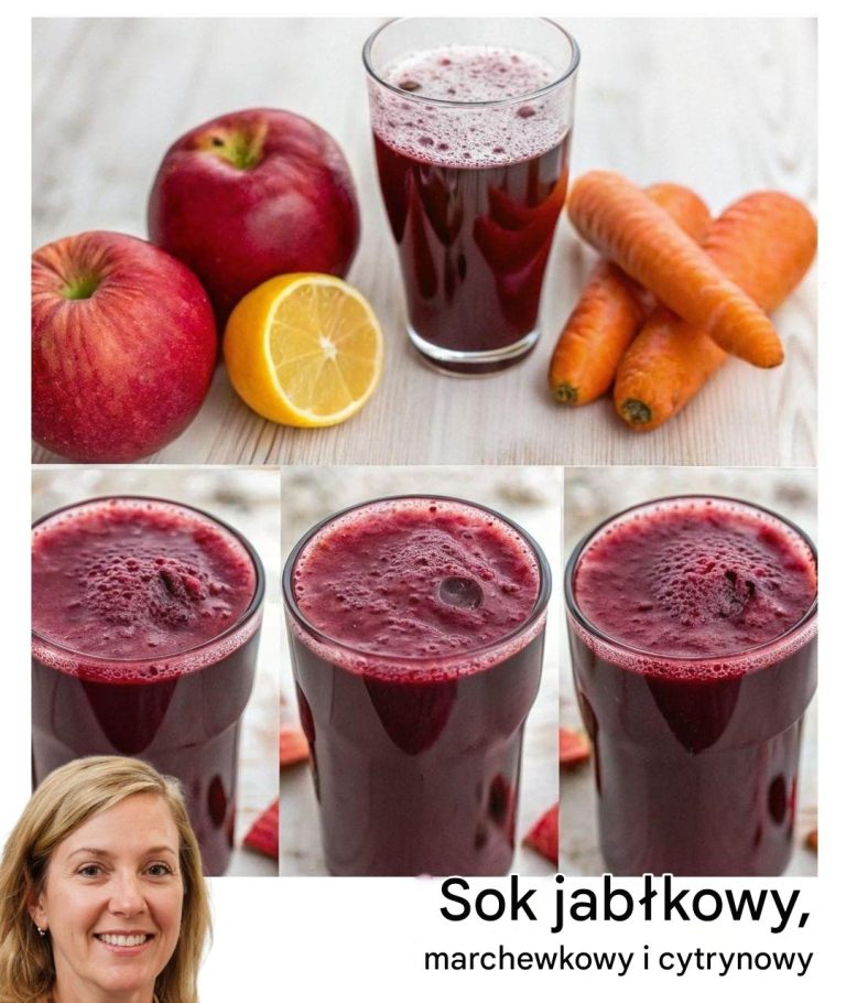 Jabłko, marchewka i cytryna