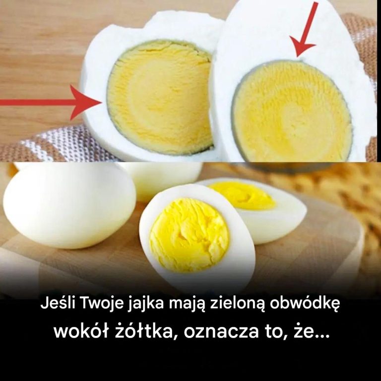 Co jest przyczyną zielonego pierścienia wokół żółtka na ugotowanych na twardo jajkach?