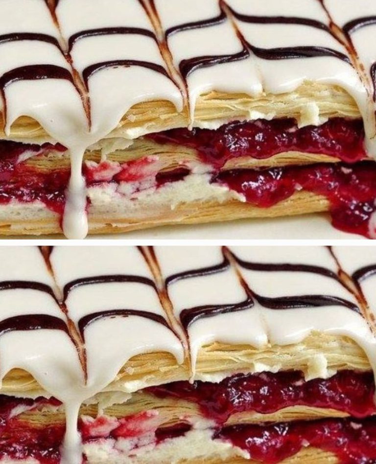 Pyszny malinowy mille-feuille: przepis dla smakoszy, którym warto się delektować