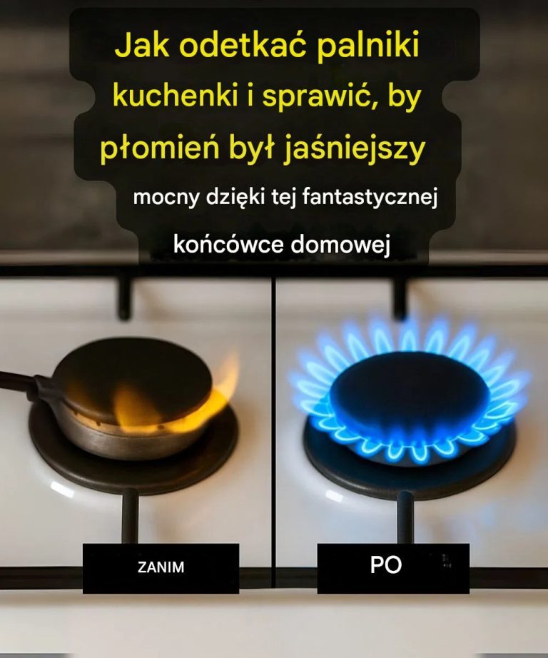 Jak odetkać dysze kuchenki i wzmocnić płomień dzięki tej domowej sztuczce