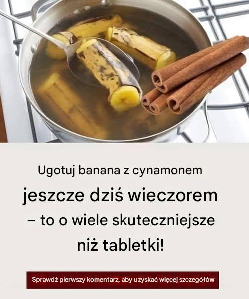 Korzyści z gotowanego banana z cynamonem: skuteczny naturalny środek