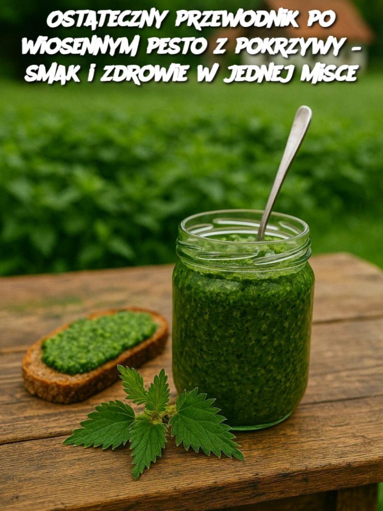 Ostateczny przewodnik po wiosennym pesto z pokrzywy – smak i zdrowie w jednej misce
