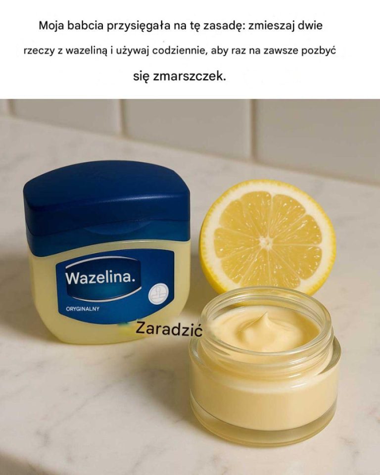 Moja babcia przysięgała na tę zasadę: zmieszaj dwie rzeczy z wazeliną i stosuj codziennie, aby raz na zawsze pozbyć się zmarszczek.