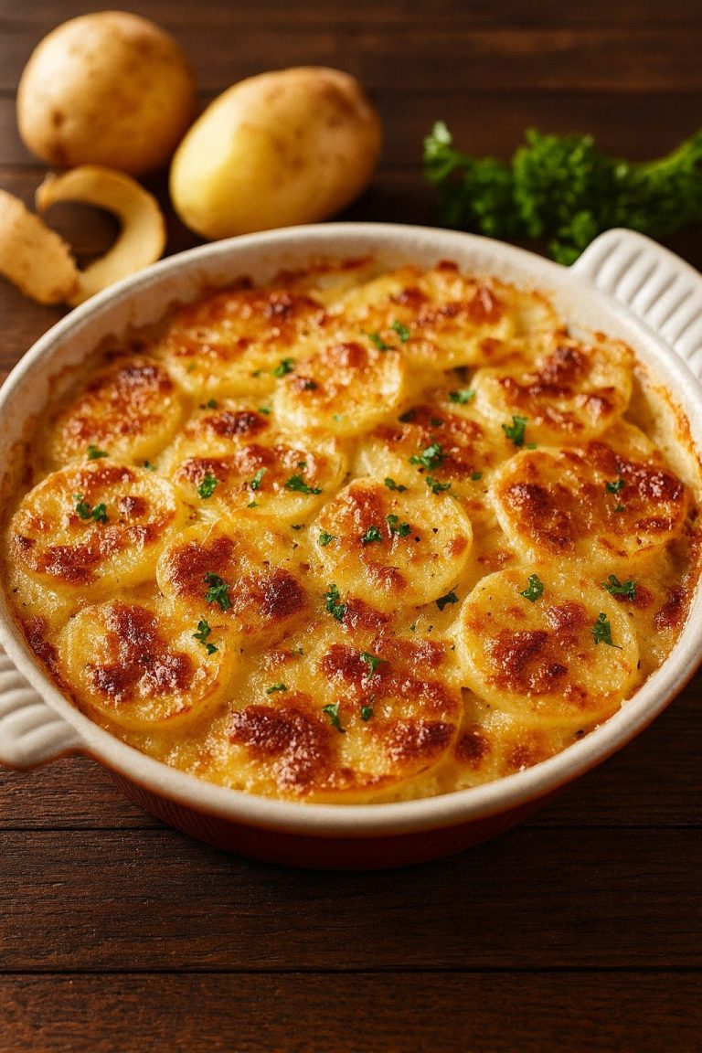 Domowy zapiekany dauphinois