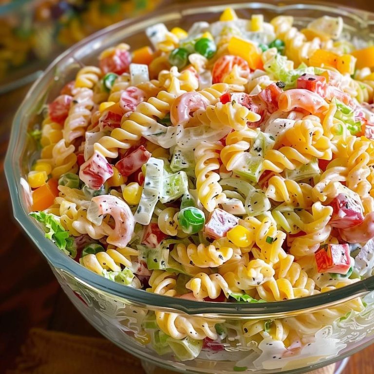 Quick and easy pasta salad