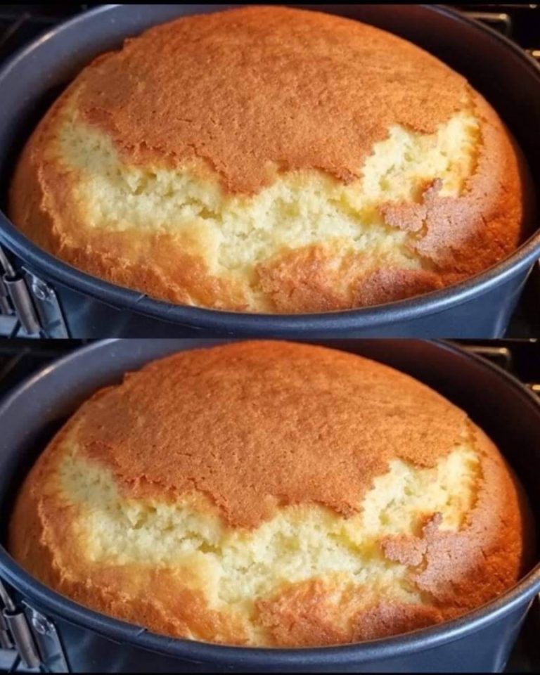 Ingrédients pour une génoise maison.