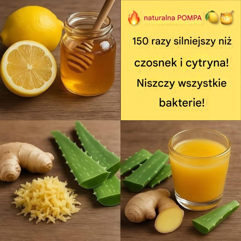 Naturalna BOMBA z aloesu i imbiru: Wyeliminuj bakterie i popraw swoje zdrowie dzięki tej skutecznej recepturze!