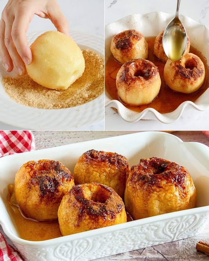 Pieczone jabłka