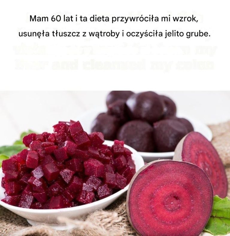 Utrata wagi i oczyszczanie jelita grubego z sokiem z buraków i cytryny