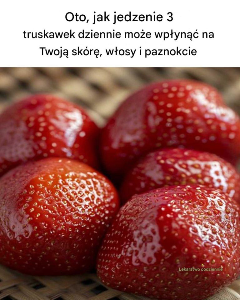3 truskawki dziennie – sekret pięknej skóry, włosów i paznokci