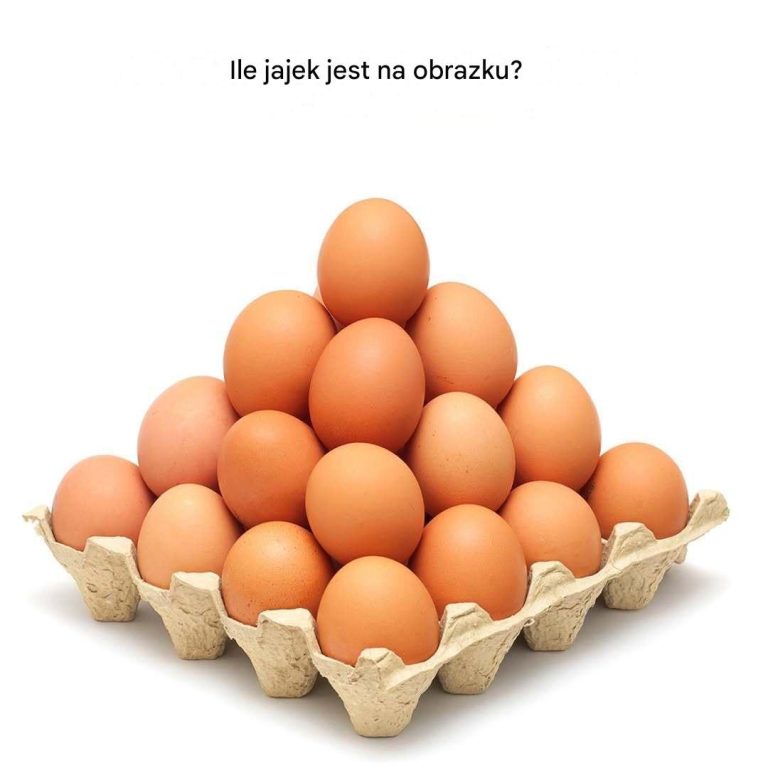 Ile jajek widzisz na obrazku? Większość ludzi się myli. Ile jajek jest na obrazku? Przyjrzyj się uważnie, zanim odpowiesz.