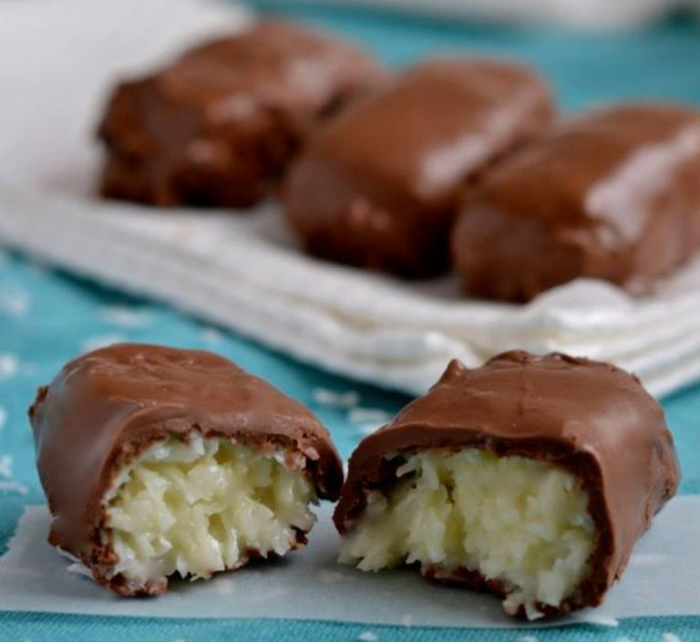 Domowe batoniki kokosowe